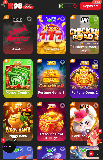 E98 Game APPs