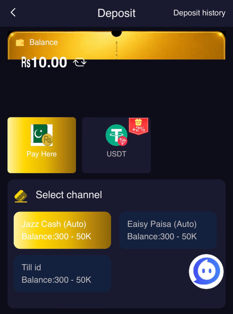 Royal8bet Game Deposite