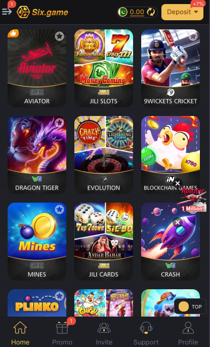 SIX.Game APPS