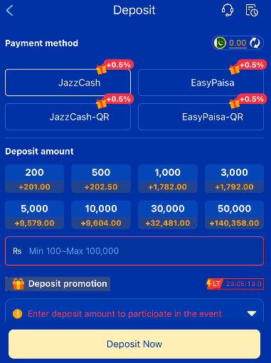 TC777 Game Deposite