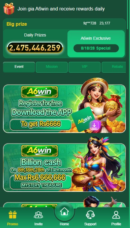 A6win Game Free Login 2026